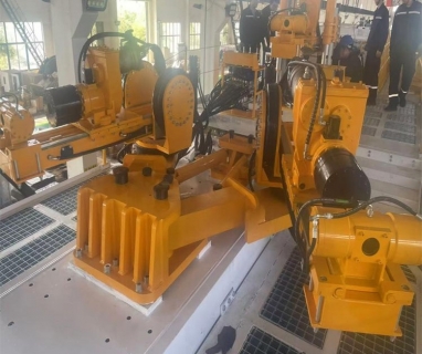 全液压坑道钻机在矿用TBM上装机使用